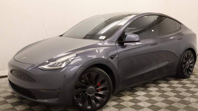 TESLA MODEL Y 2020 5YJYGDEF5LF001251 image